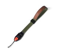 Andoer Cuff Camera Wrist Strap, Diseño de estabilización de una succión, Compatible con cámaras binoculares, Seguro cómodo, Ajuste con una Sola Mano, Correa de muñeca para cámara (Verde)