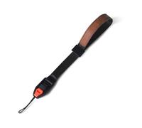 Andoer Cuff Camera Wrist Strap, Diseño de estabilización de una succión, Compatible con cámaras binoculares, Seguro cómodo, Ajuste con una Sola Mano, Correa de muñeca para cámara (Negro)
