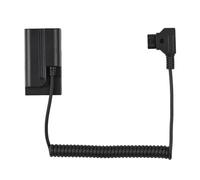 Andoer D-Tap a WY-VL-F Cable en Espiral de batería ficticia Accesorio acoplador de CC para monitores/luz de vídeo LED/micrófono/Receptor transmisor inalámbrico