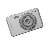 Andoer Digital 64MP Zoom 16X Cámara Fotográfica 16X Zoom Digital Cámara de Fotos con 4K Video Pantalla 2.88 Pulgadas Autofoco Webcam 2 Baterías para Adultos (Plata)