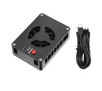 Andoer Enfriador de Cámara, Disipación de Calor Rápida, Ventilador Cámara Conductor SEM Silencioso para Refrigeración, 2 Velocidades, Ajustable (Negra)