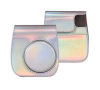 Andoer Funda Cámara Funda para Cámara Instantánea Bolsa para Cámara Hebilla Magnética de Piel Pu con Correa Compatible con Fujifilm Instax Mini 12/11/9/8