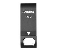 Andoer G9-2 Tapa de la batería de la cámara de acción Tapa de la batería de metal Cubierta de la batería extraíble Reemplazo del accesorio Vlog para GoPro Hero 9