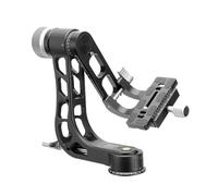 Andoer Gimbals Head Cabezal de Trípode Resistente Cabeza de Bola Panorámica 360 Grados con Placa Liberación Rápida Arca Carga Máxima 33 Libras para Lentes Largas