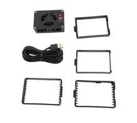 Andoer Juego de filtros de gel de 24 colores circulares para luz de flash para fotografía, vídeo, linterna LED, accesorio (gris)