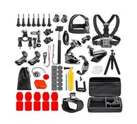 Andoer Kit de Accesorios para Cámara de Acción 84 en 1 Juego de Accesorios Para Cámaras Deportivas Accesorios Para Videocámaras Action Camera Video Accesorios Con Funda De Repuesto Para GoPro Hero 12