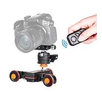 Andoer L4 Pro Cámara Motorizada Dolly Video con Indicación de Escala Control Eléctrico de Pista Control Remoto Inalámbrico Control Deslizante de 3 Velocidades Inteligente