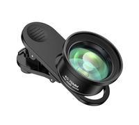 Andoer Lente Macro para Móvil, 10X Lente de teléfono móvil, Lente de cámara para teléfono de 4K con Clip para teléfono Compatible con teléfono Inteligente Android Phone 15/14/13/12 MAX/XR/X/8