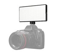 Andoer Luz de Vídeo LED, 192 LED Regulable Luz Cámara 2500K-9000K Luz de fotografía Portatil con Orificio para Tornillo de 1/4" para transmisión en Vivo Estudio fotografía Youtube