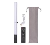 Andoer Luz de vídeo LED Bicolor, Barra de Luz para Fotografía Plegable 3200K-5500K Regulable Stick Light Tubo de Luz Alimentado Tipo C con Control Remoto para TikTok Youtube