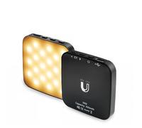 Andoer Luz Selfie Phone Flash Light Luz Magnética Para Teléfono 2W Luz Bicolor Para Selfie Luz Led De Bolsillo Luz Foco Para Fotos Portátil Para Teléfonos Móviles Tablet Ipad Laptop