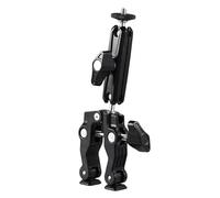 Andoer Magic Arm con Super Clamp, Super Klammer, Kamerahhalter Klemme mit 360° Kugelkopf 1/4 Zoll Schraube und 3/8-Zoll Gewindeholch, kompatibel mit Telefon/Kamera/Monitor/Stativ