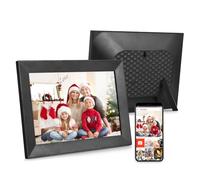Andoer Marco de fotos digital con pantalla táctil LCD de 10,1 pulgadas, marco electrónico con memoria de 16 GB, rotación automática, uso compartido de aplicaciones, comparte fotos al instante desde