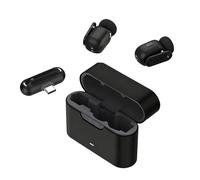 Andoer Micrófono Solapa para Grabación Vídeo, Micrófono Lavalier Inalámbrico con Reducción Ruido AI, Alta Fidelidad 48 KHz/24 bits, Transmisión en Vivo, Entrevistas