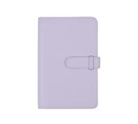 Andoer Mini álbum de fotos álbum de fotos 108 bolsillos 18 páginas para Fujifilm Instax Mini 11/9/8/7s/70/25/50s/90 películas de color papel fotográfico para tarjeta de crédito