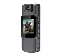 Andoer Mini cámara Corporal 4K con grabación de Audio y Video, Lente Gran Angular de 150° Giratoria de 180°, 1.54 Pulgadas Cámara de Video con batería, Visión Nocturna Detección de Movimiento