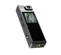 Andoer Mini cámara corporal 4K lente 180°, cámara WiFi con pantalla TFT 1,3" detección de movimiento visión nocturna