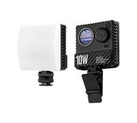 Andoer Mini Lámpara de Bolsillo con Luz RGB, 10W 84 LED Recargable Video Vlog Fotografía, 1800K-9000K