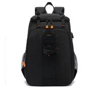 Andoer Mochila para cámara Bolsa para cámara Impermeable, Mochila para fotografía Estuche para cámara con Compartimento para computadora de 15,6", Puerto de Carga USB Externo para cámaras DSLR SLR
