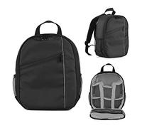 Andoer Mochila pequeña para cámara al aire libre, resistente al agua, a prueba de golpes, repuesto para cámaras Sony Canon Nikon DSLR/SLR/sin espejo