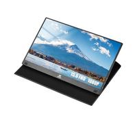 Andoer Monitor portátil de 15,6 pulgadas, pantalla IPS Full HD de 1920 x 1080 con puertos USB / tipo C para ordenador portátil, PC, Mac, PS4, Xbox, teléfono, monitor externo con cubierta inteligente