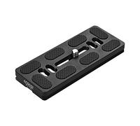 Andoer Placa QR de liberación rápida de 100 mm para cabezal de trípode Arca Swiss
