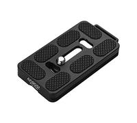 Andoer PU 70 mm/50 mm Quick Release QR Plate con Hebilla de Fijación para Arca Swiss Tripod Head