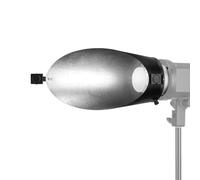 Andoer Reflector de Fondo Brillante Reflector Fondo Oblicuo con Compatible con Flash Montaje