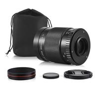 Andoer Repuesto T-Mount para teleobjetivo réflex de 500 mm F/7.5 para cámaras DSLR Canon Nikon Sony Fujifilm Olympus