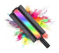 Andoer RGB Luz Fotografia, Barra de Luz para Fotografía, 3000K-6000K Regulable Tubo de Luz de Mano con Reflector Desmontable para Vlog Producto Fotografía de Retrato
