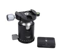 Andoer Rótula de Bola para Trípode de Cámara, Rótula Bola Panorámica Metal 36 Mm con Placa Liberación Rápida 1/4" para Trípode, monopié, Control Deslizante, Cámara DSLR