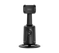 Andoer Smart 360° Auto Face Tracking Gimbal Desktop Selfie Estabilizador Robot Cameraman con Lente Ajustable Base Estable Soporte para Teléfono para Smartphone Vlog Live Streaming Video Chat