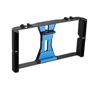 Andoer smartphone dispositivo de vídeo Teléfono Soporte de película Film making grabación vlogging Rig mano Grip soporte soporte estabilizador para iphone X 8 7s 6 Plus para Samsung Huawei Honor