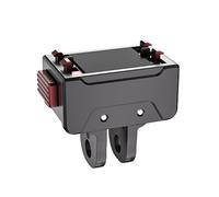 Andoer Soporte Adaptador Magnético, Base de Cámara de Aleación de Aluminio con Garras Duales para Cámara Deportiva, Compatible con Orificio de Tornillo de 1/4