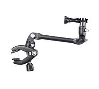 Andoer Soporte de cámara de Brazo articulado de 10 Pulgadas con Capacidad de Abrazadera de 3,3 cm / 1,3 Pulgadas Reemplazo de Brazo mágico Ajustable de 360 ° para Gopro Xiaoyi Sjcam AEE