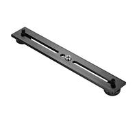 Andoer Soporte de trípode de montaje de cámara dual Soportes de flash Barra de extensión con tornillo de 1/4 pulgadas para cámara DSLR LED Soporte de luz Micrófono