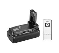 Andoer Soporte Vertical de empuñadura de batería para cámara réflex Digital Nikon D5300 D3300 D3200 D3100 EN-EL 14 Alimentado por batería con Control Remoto IR