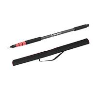 Andoer tp-3000 C Pro de fibra de carbono polo micrófono portátil 4-Section Max longitud 300 cm Handheld soporte de grabación de sonido soporte de micrófono de brazo para barra de luz de flash