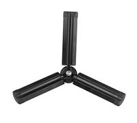 Andoer Trípode de mesa de aluminio de 5 cm con interfaz universal de 1/4 de pulgada para estabilizador de cámara DSLR SLR Montaje en teléfono