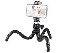 Andoer Trípode de mesa Octopus Trípode de teléfono Trípode de cámara Flexible con tornillo de 1/4inch y soporte de teléfono Capacidad de carga de 1,5 kg para Smartphone Cámara Vlog Selfie