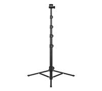 Andoer Trípode de teléfono móvil 168 cm, palo selfie trípode t con soporte para teléfono cámara de acción, disparador remoto para cámara de acción sin espejo, cámara de acción del teléfono, 3 kg de