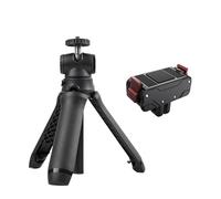 Andoer Trípode extensible pequeño para cámara, trípode plegable para selfies, cabeza de bola de 360 grados, con soporte magnético para cámara, compatible con Action 5 Pro/4/3