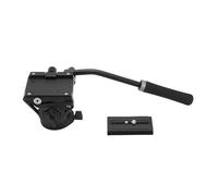Andoer Trípode para Cámara de Vídeo, Cabezal Fluido Panorámico con Arrastre Fluido para Cámaras DSLR y Videocámaras