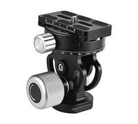 Andoer VH-10 - Cabezal de trípode panorámico de 2 vías para observación de aves con placa de liberación rápida, bolsa de transporte de 3 niveles de burbuja, repuesto para Sirui L10 RRS MH-02