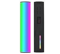 Andoer W200RGB Luz de Video LED, Barra de luz de fotografía ecargable Luz de Relleno RGB 2500K-9000K Regulable CRI95 + Pantalla LCD Parte Trasera magnética con trípode para Vlog Live Streaming