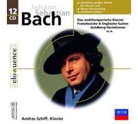 Andras Schiff - Andras Schiff Plays Bach (SOLO WORKS) : Goldberg Variations, The Well-Tempered Clavier, Book 1 & 2, Two part Inventions/Three Part Inventions, English Suites BWV 806-811 , 6 Partitas BWV 825-BWV 830, The Six French Suites - 12CD BOX SET - DECCA