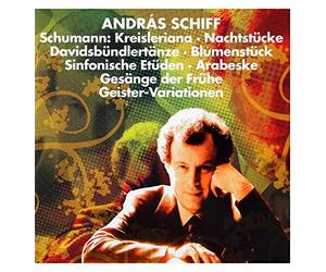 Andras Schiff - Kreisleriana, Gesange Der Fruhe, Variations On An Original Theme, Nachtstucke, Arabesque, Davidsbundlertanza, Blumenstucke, Symphonische Etuden