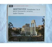 Andre Cluytens / Berlin Philharmonic Orchestra - SXLP 30081 Beethoven Symphonies 5 and 8 Berlin Philharmonic Andre Cluytens LP