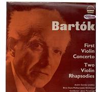 Andre Gertler & Janos Ferencsik - Bartok: First Violin Concerto / Two Violin Rhapsodies