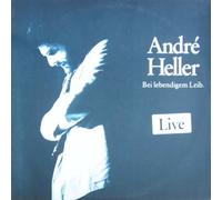 André Heller - Bei lebendigem Leib (live) / Vinyl record [Vinyl-LP]
